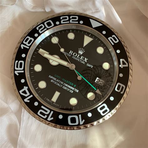 rolex angeber uhr|Rolex wanduhr original.